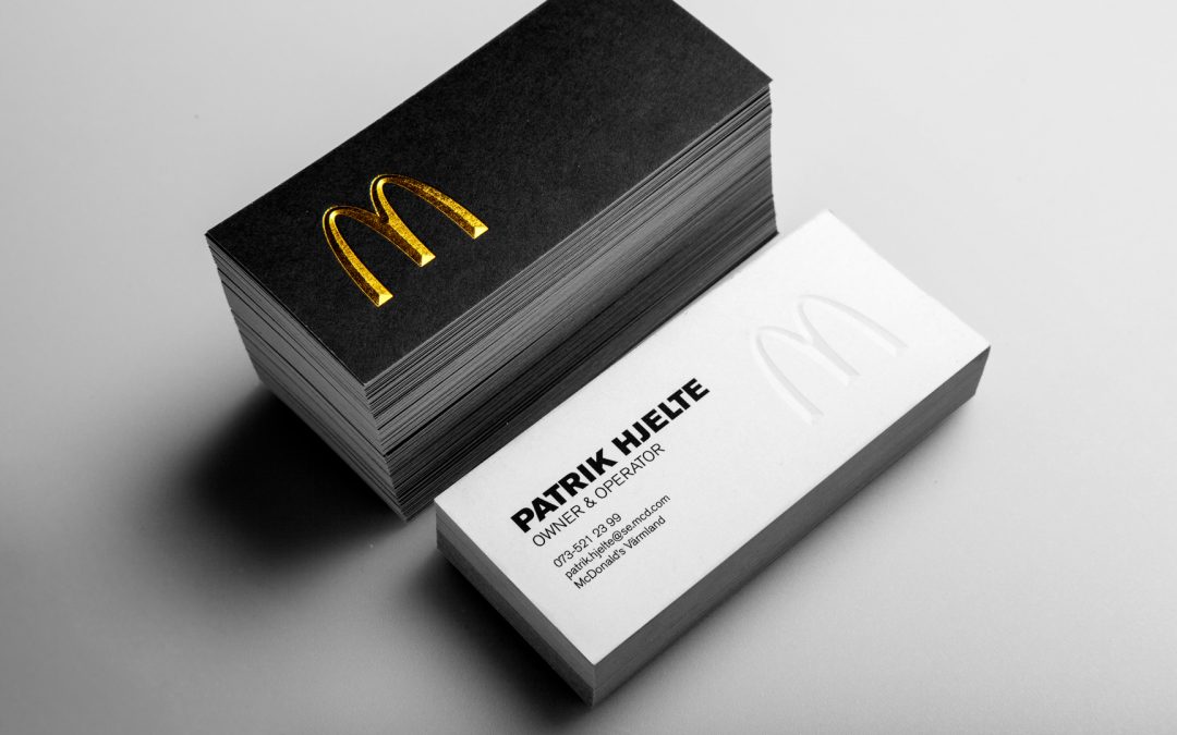 Graphic Design: Business cards